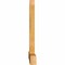 Ekena Millwork Eugene Rough Sawn Timber Gable Bracket, Western Red Cedar, 72"W x 48"H x 4"D x 6"F, 16/12 Pitch GBW072X48X0406EUG00RWR - alternate 5